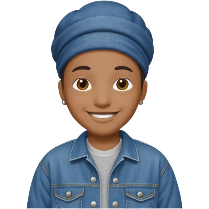 Cholos ropa azul ancha emoji