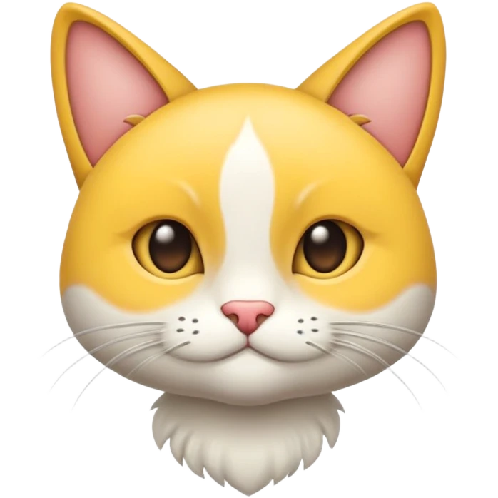 Рыжий вислоухий кот emoji