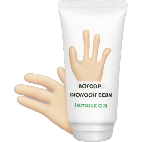 hand cream emoji
