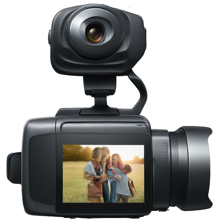 small Panasonic handheld camcorder emoji