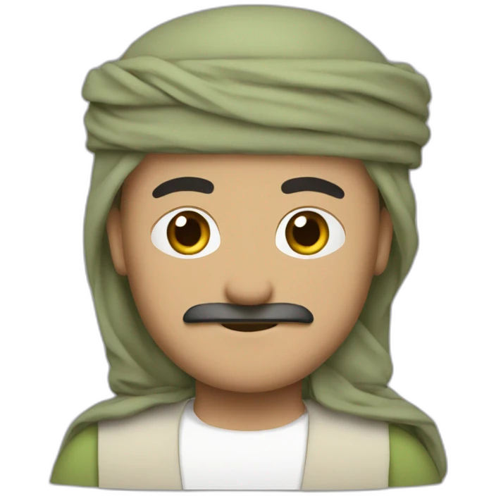Musulman armé emoji