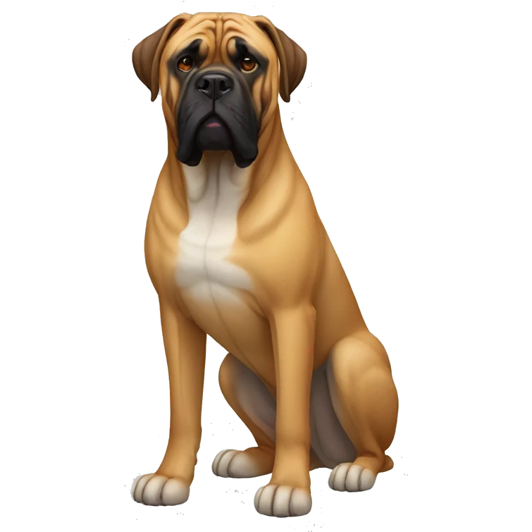 Bullmastiff Dog Breed Full Body emoji
