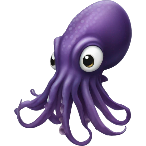 Cuttle fish emoji
