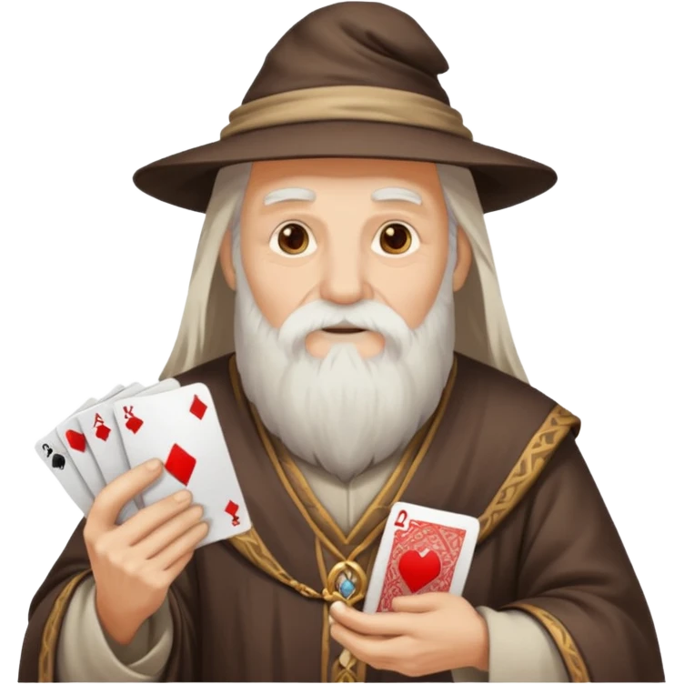 Old seer – Long beard, cards





















 emoji