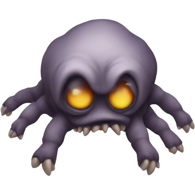 Evil feet creature emoji