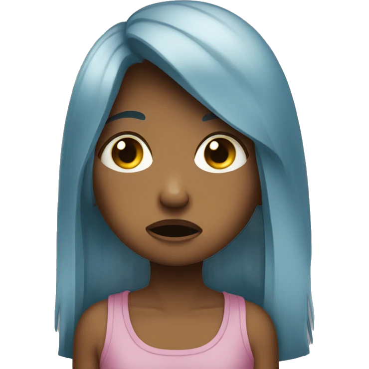 A crying girl named chiara emoji