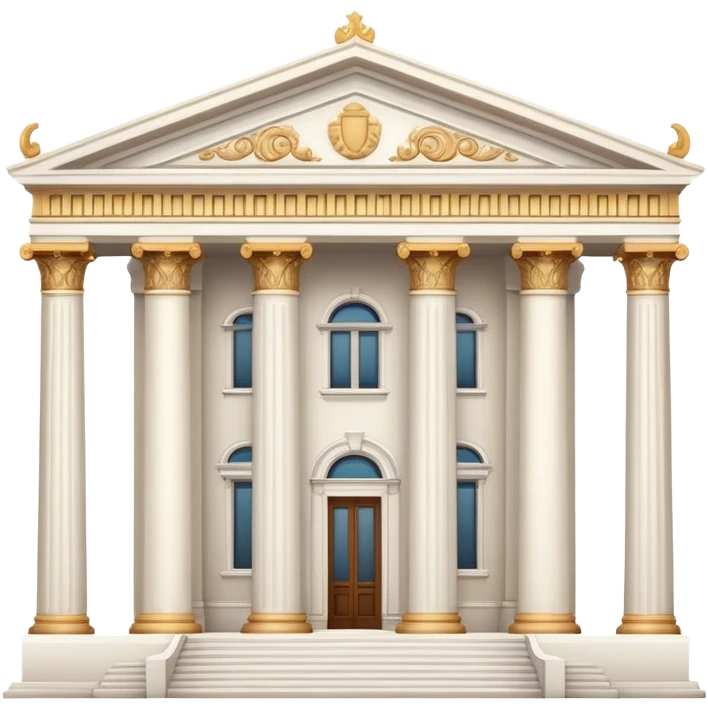 museum building with columns emoji