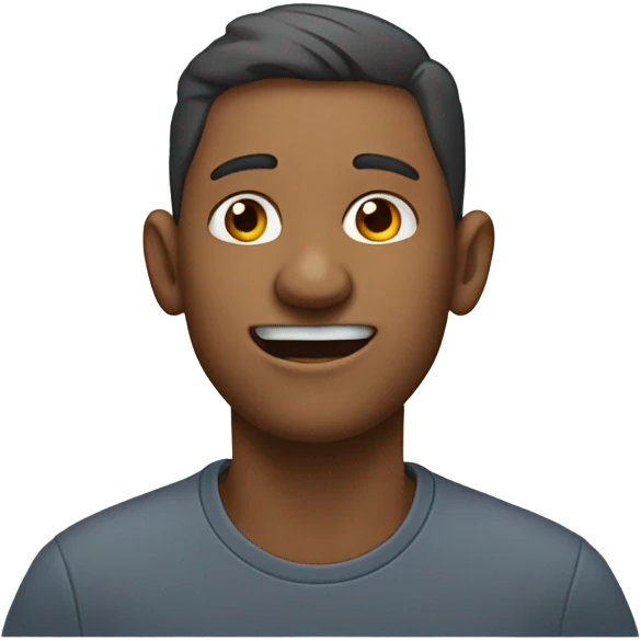 Mewing emoji