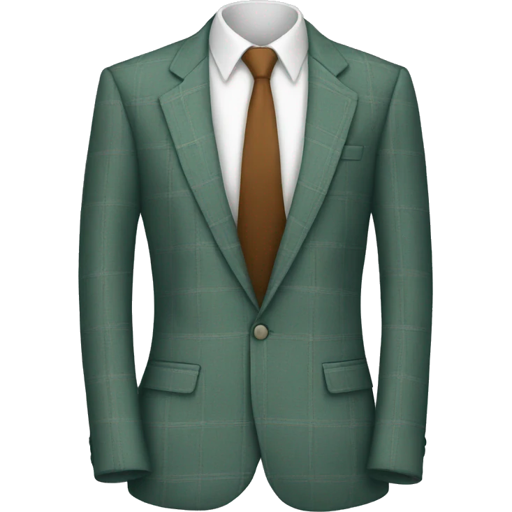 CHECKED BLAZER emoji