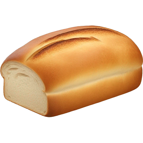 Sourdough bread loaf emoji