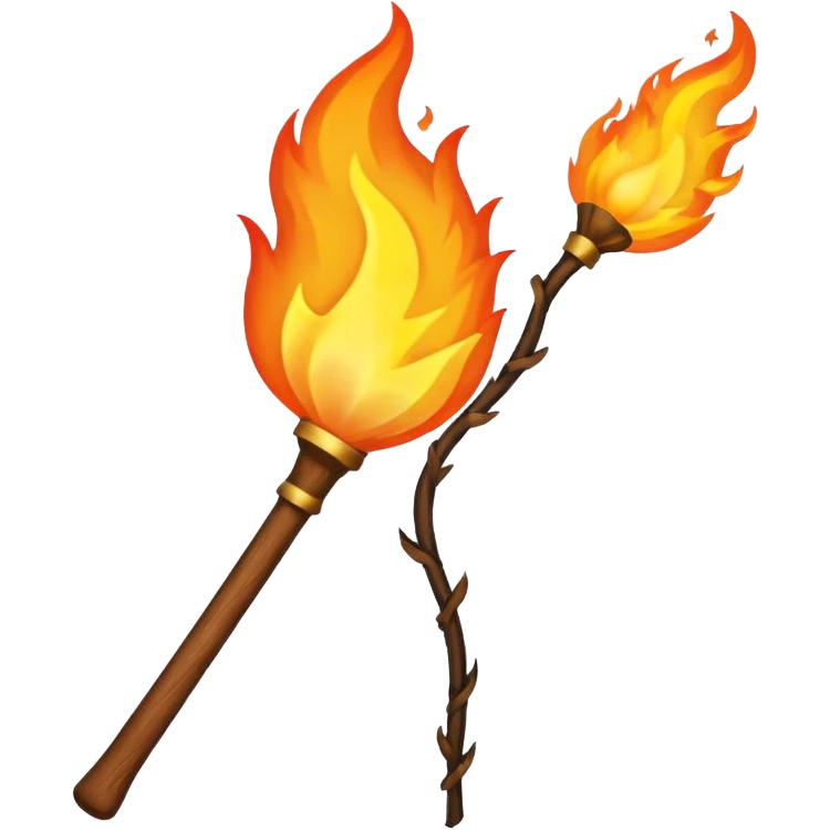 Torch (Fire Staff) emoji