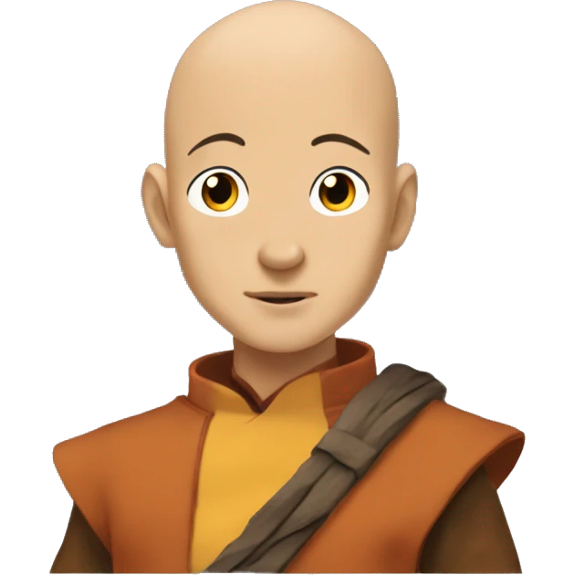 Gordon Cormier as Aang emoji