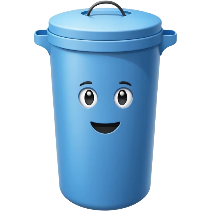 ios dustbin emoji