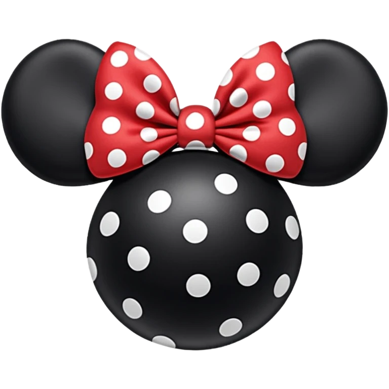 Minnie Mouse ears emoji