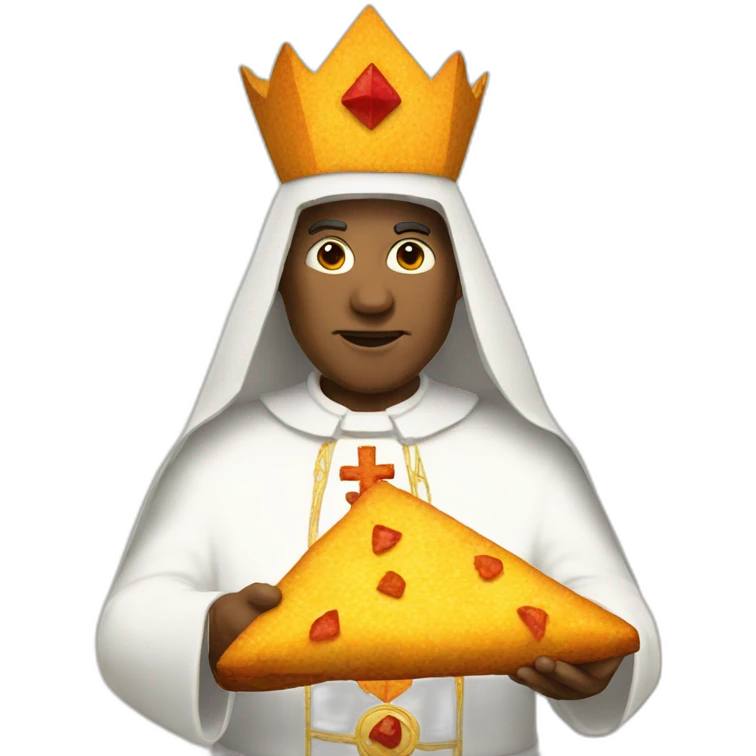 Dorito pope emoji