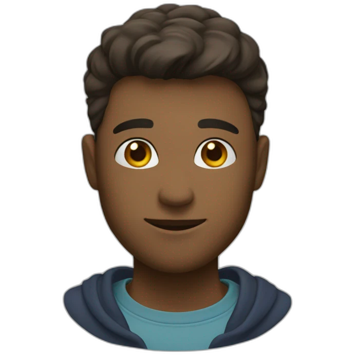 Chat cœur emoji