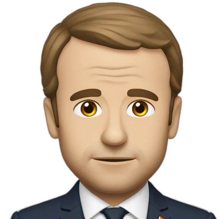 Macron qui dort emoji