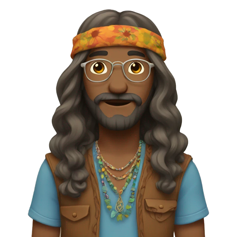 hippie  emoji
