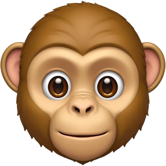 man that looks like a monkey emoji