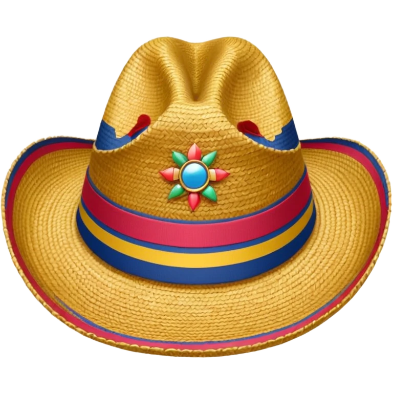 Sombrero colombiano emoji