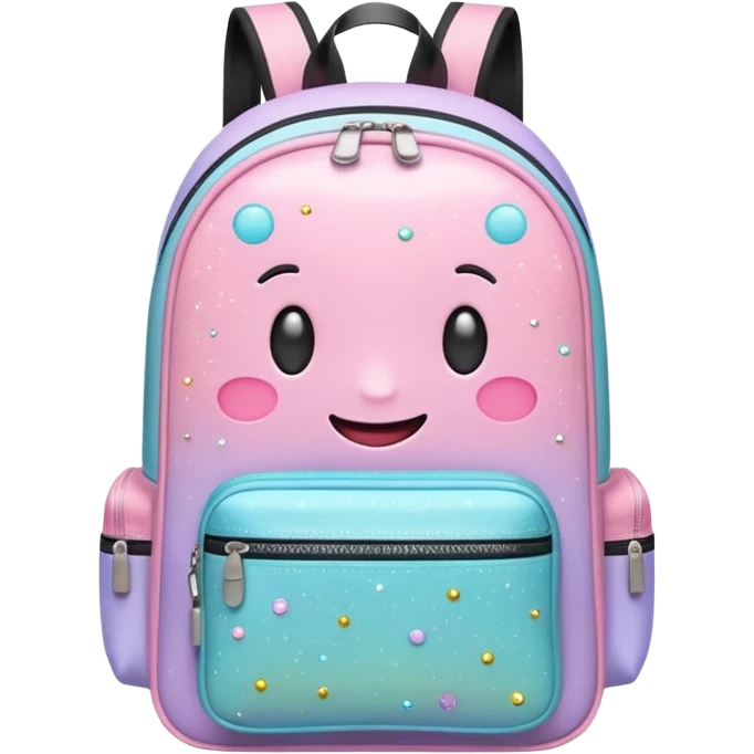 Pack & Go
A cheerful emoji-style travel backpack with small sparkles around it, symbolizing excitement for a new journey. Simple flat style, pastel tones, white background. emoji
