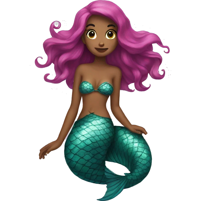 Siren mermaid emoji