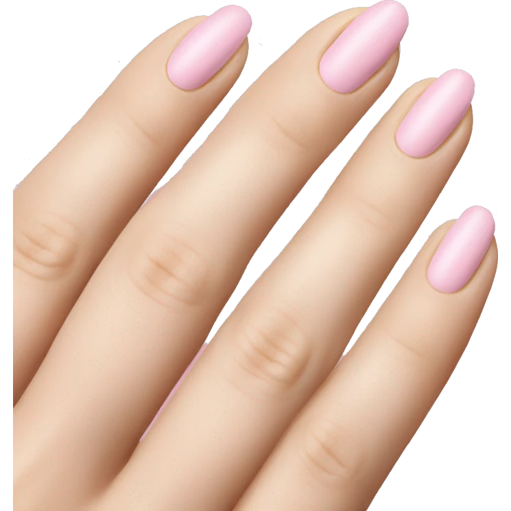 Light pink nails emoji