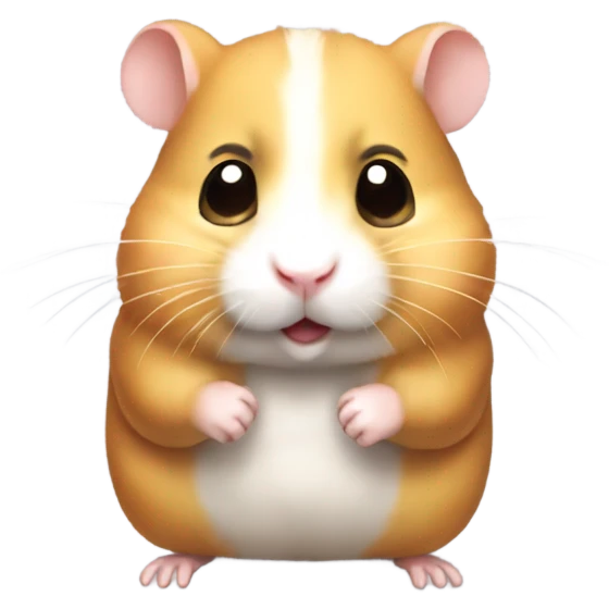 Strong buff hamster emoji