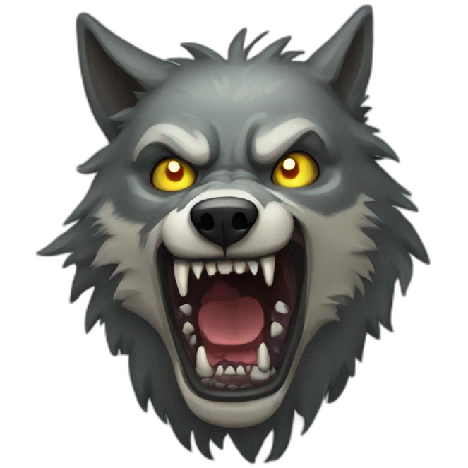 zombie wolf emoji
