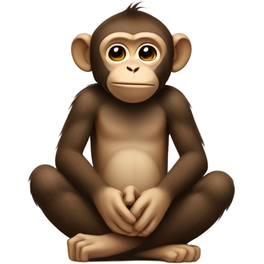 Monkey praying  emoji