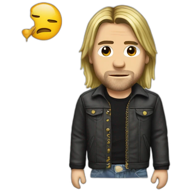 Kurt cobain emoji