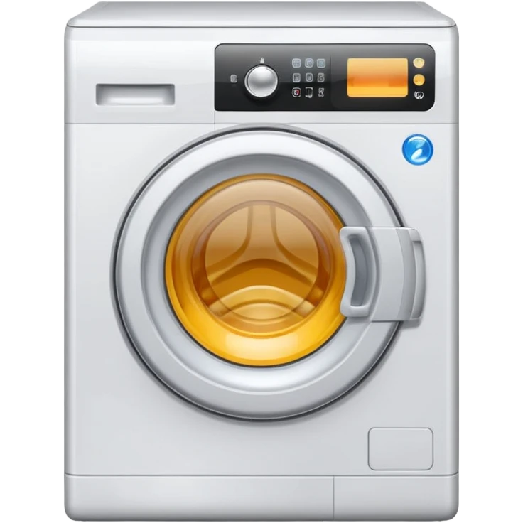 filled washing machine emoji