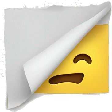 PAPERS FROM SIDE ABOVE emoji