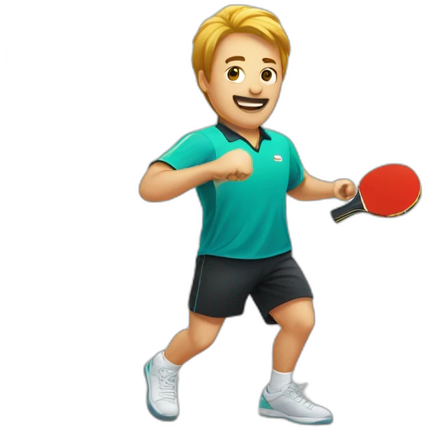 Table tennis emoji