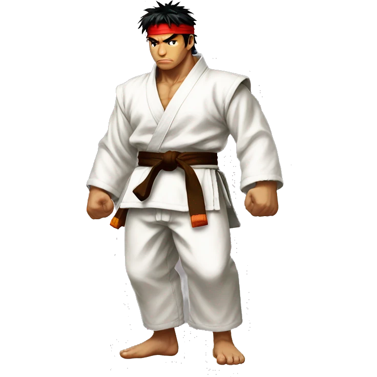Ryu from street fighter emoji