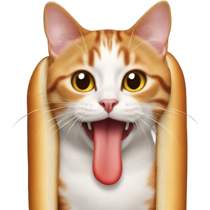 hotdog cat emoji