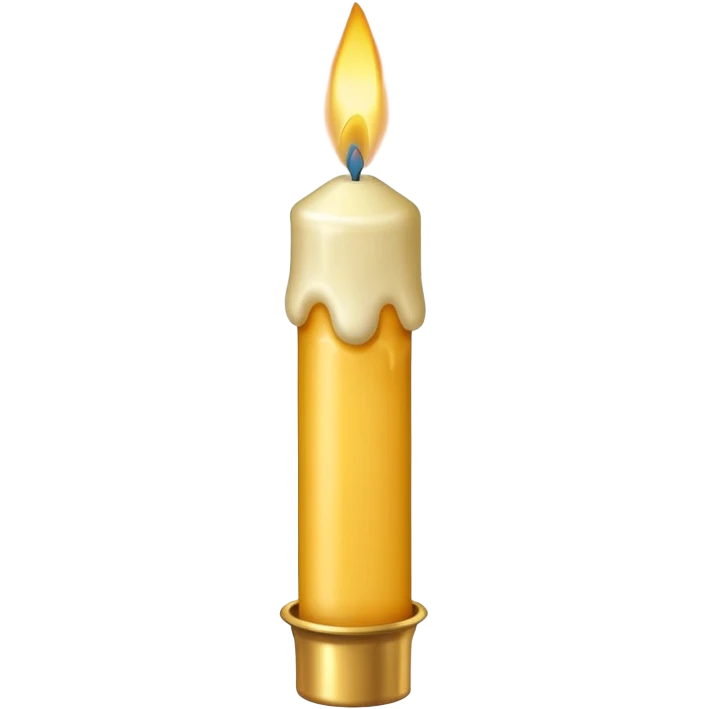 Letter € birthday candle  emoji