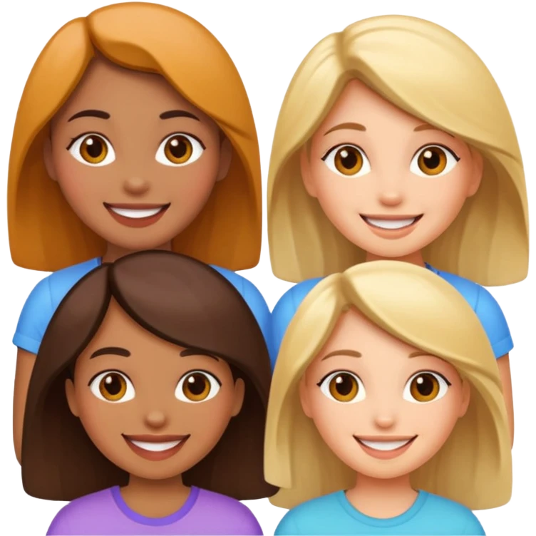 Disney 4 chicas emoji