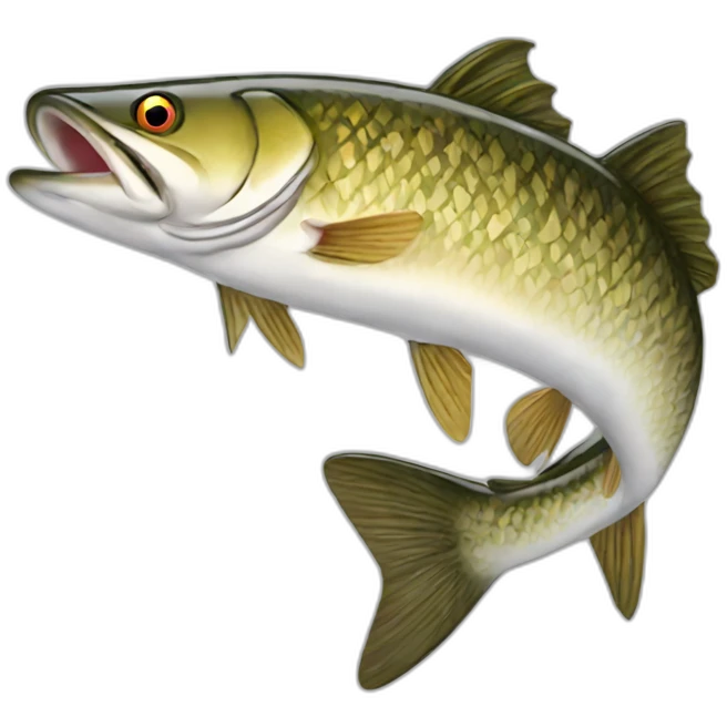 Pike fishing emoji