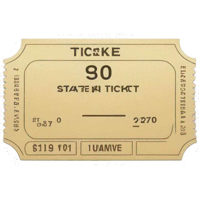 ticket emoji