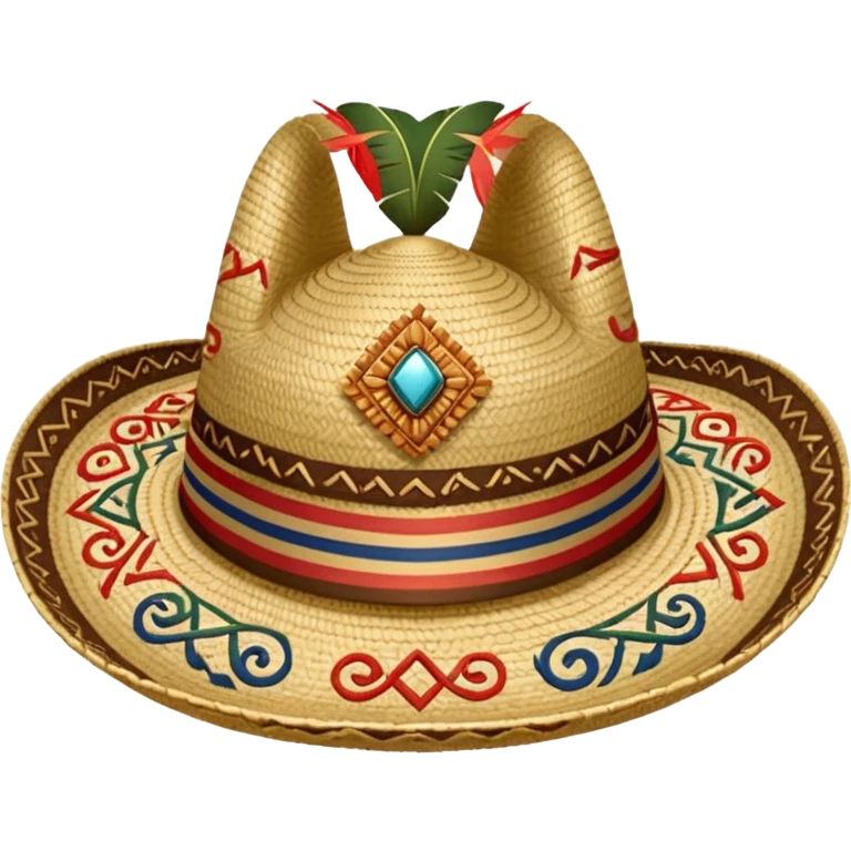 Sombrero Vueltiao Colombiano emoji