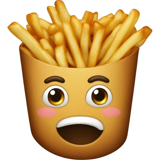 Poutine mange emoji
