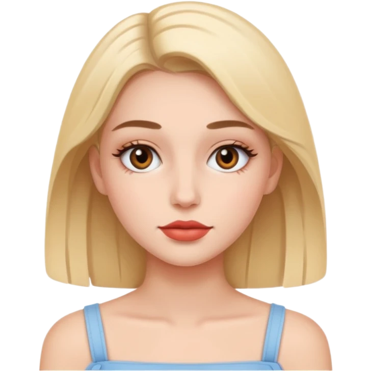 Clean girl, emoji