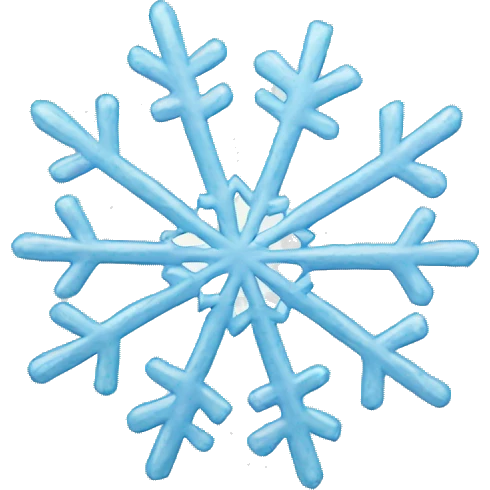 snowflake emoji