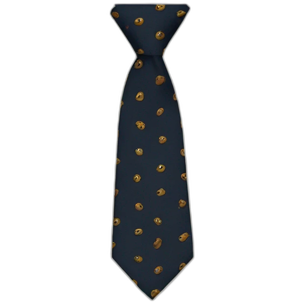 Clip necktie emoji