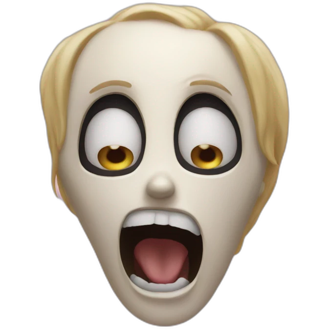 Scream emoji