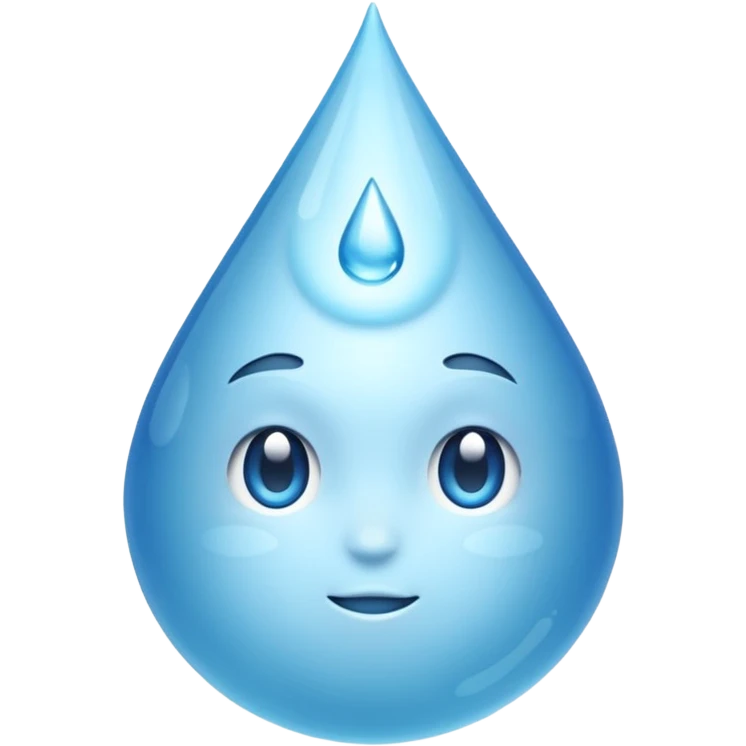Bouteille d’eau emoji