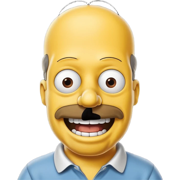 the simpsons, Different every character, only one at a time. emoji
