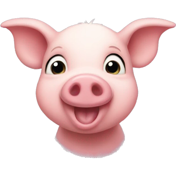 Piglet from Winnie the bear  emoji