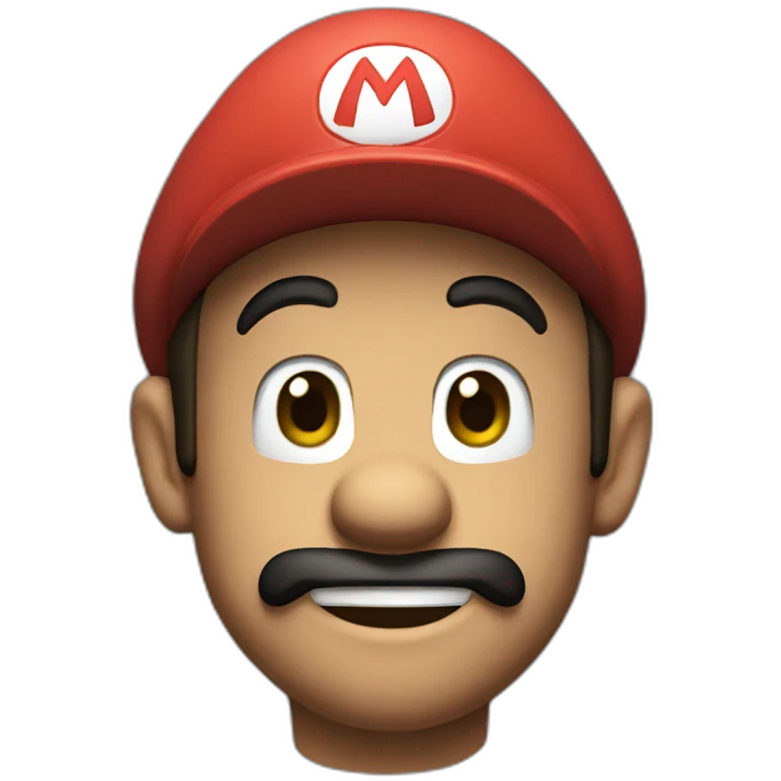 mario holding dollars emoji